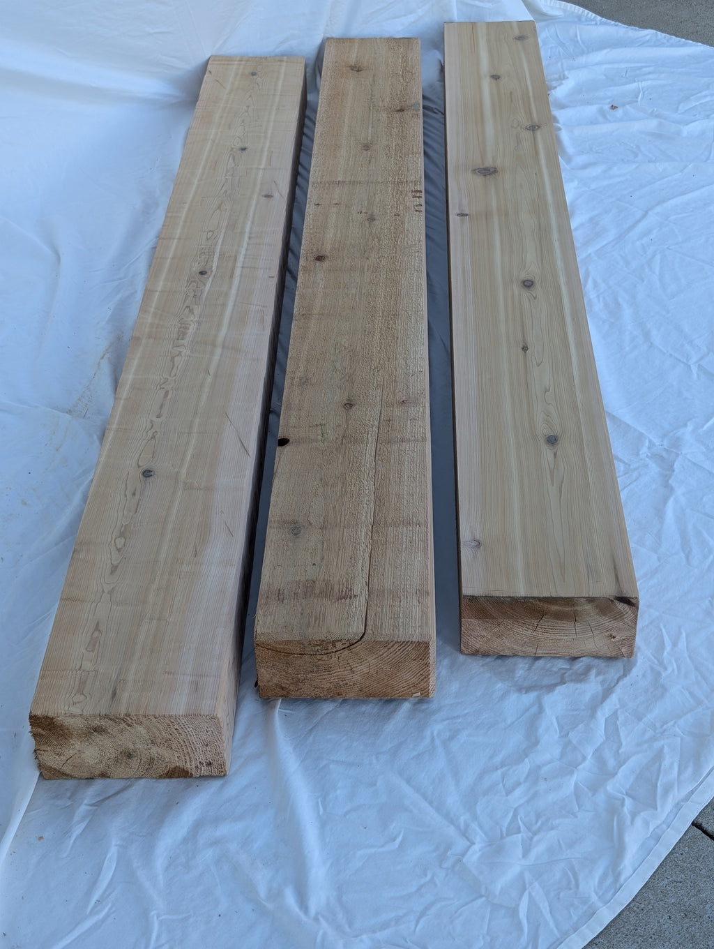 Distressed Cedar Mantel