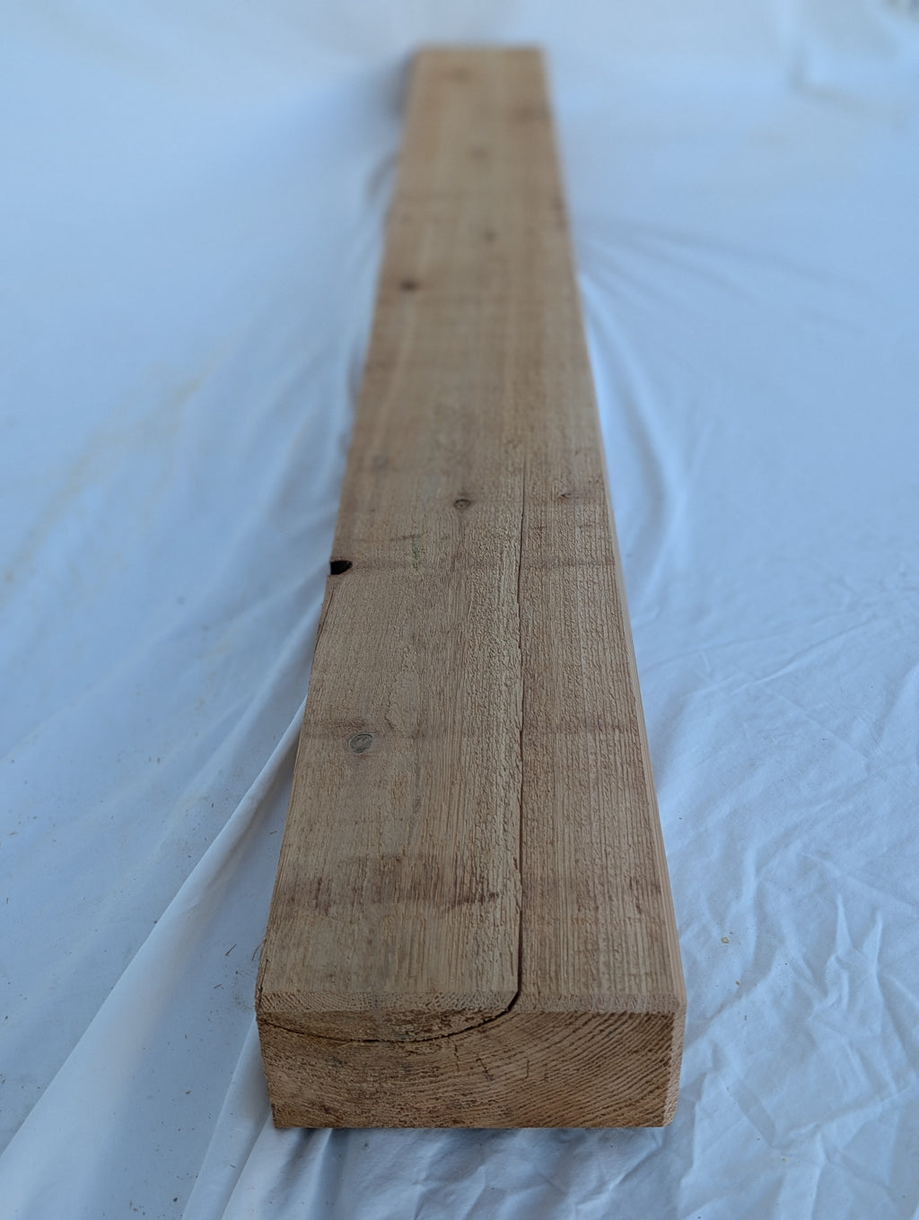 Rough Cut Cedar Fireplace Mantel – Rustic Farmhouse Style
