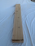 Planed Cedar Mantel