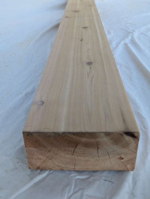 Planed Cedar Mantel